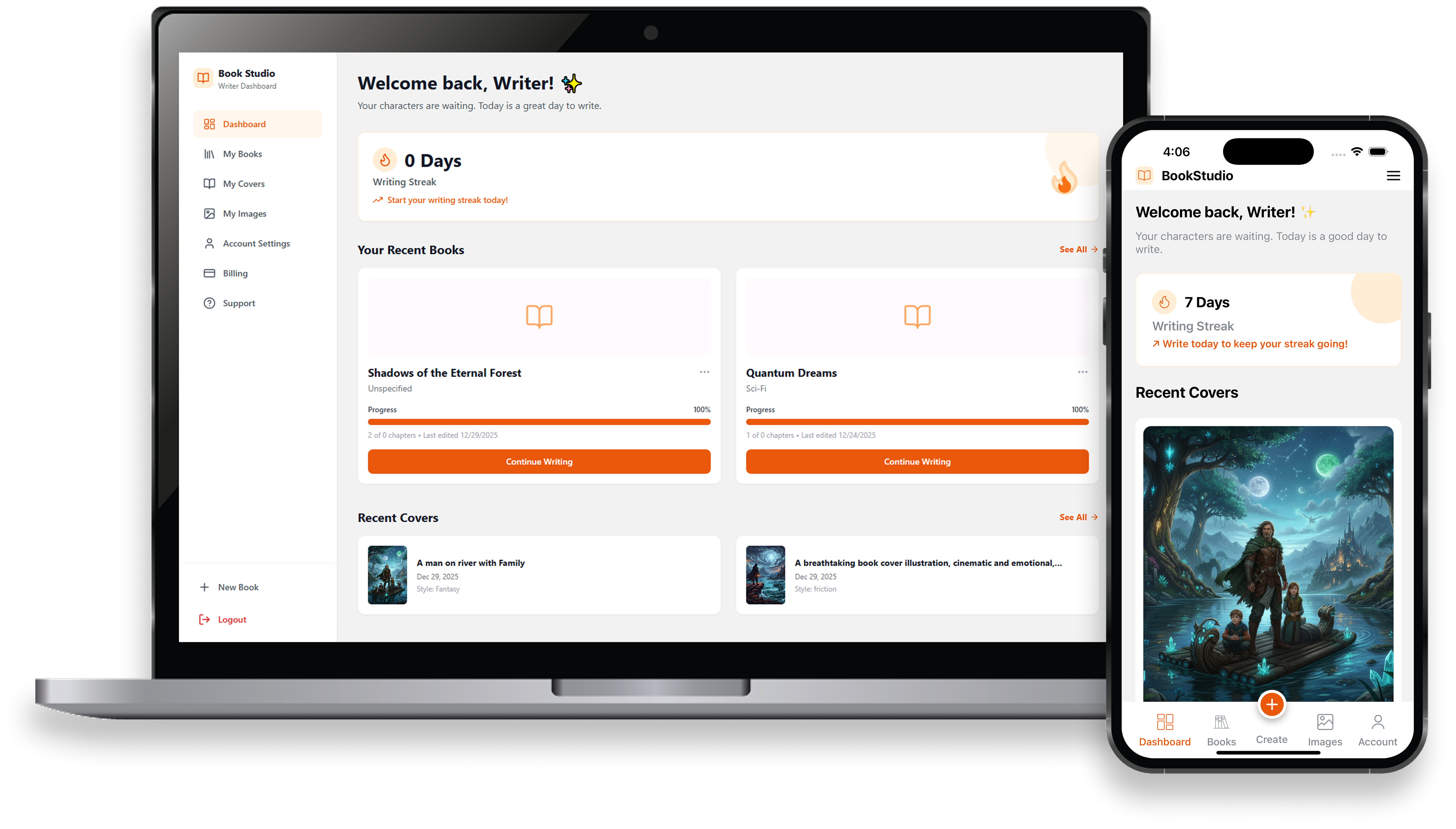 Project Seven Mockup